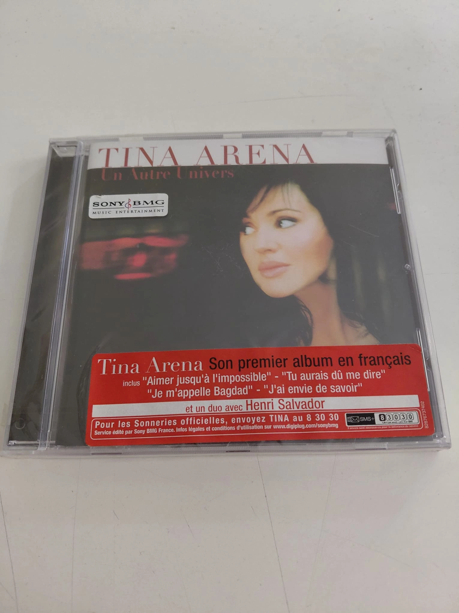 Tina Arena – Un Autre Univers  - 2005 Fransa Basım - CD Albüm/Açılmamış Ambalajlı