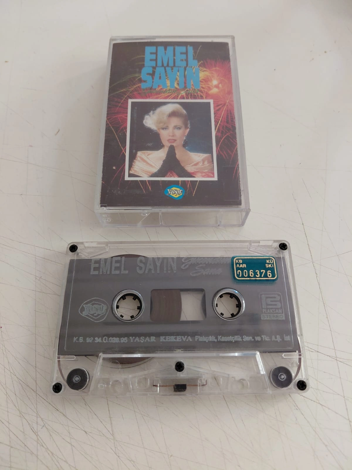 Emel Sayın - Gücendim Sana  -  1993 Türkiye Basım Kaset Albüm-2.el