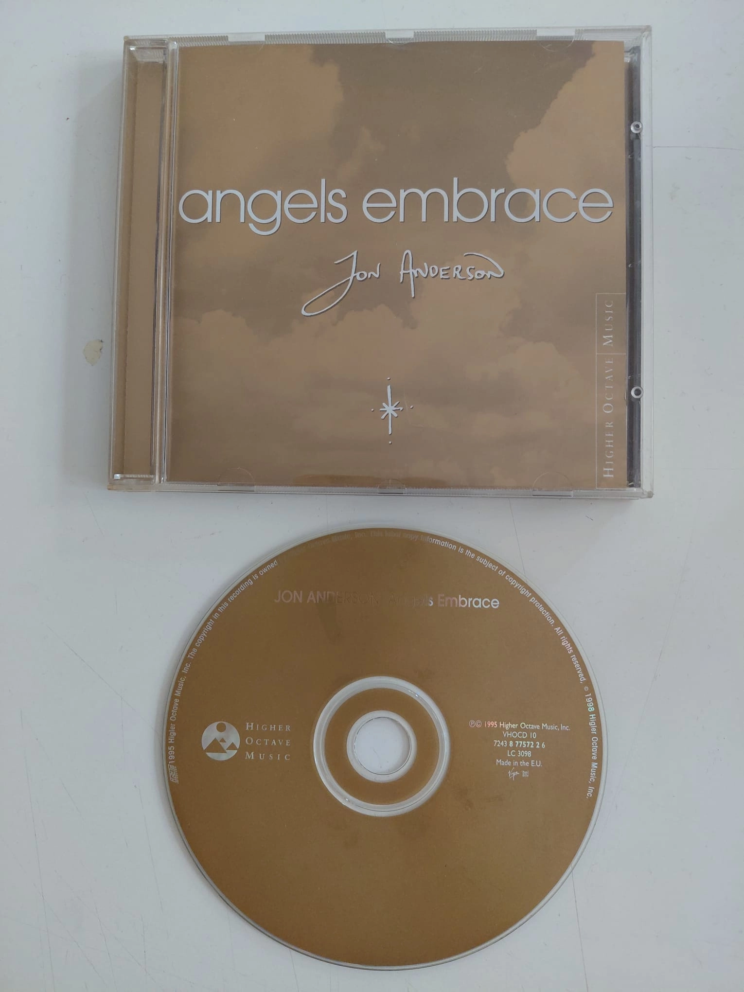 Jon Anderson – Angels Embrace - 1998  Avrupa Basım - CD Albüm-2.el