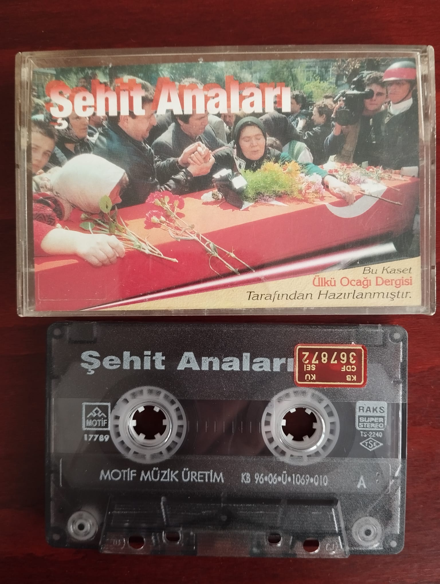 Şehit Anaları  – Ülkü Ocağı Derneği  - Türkiye Basım 2. El Kaset Albüm