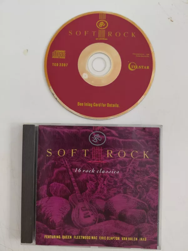 Soft Rock  - 16 Rock Classics( Queen ,Robert Plant..) –  1989 İngiltere Basım - CD Albüm-2.el