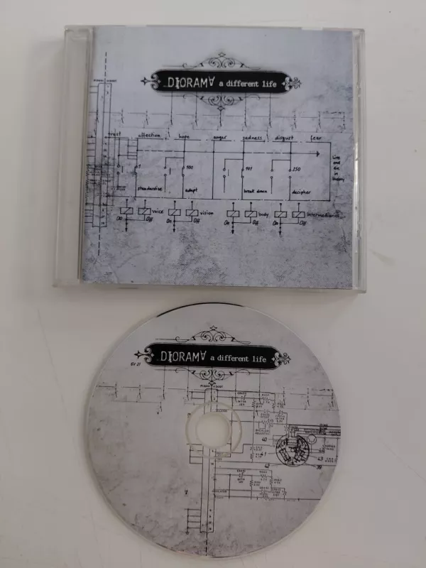 Diorama – A Different Life – 2007 Almanya Basım - CD Albüm-2.el