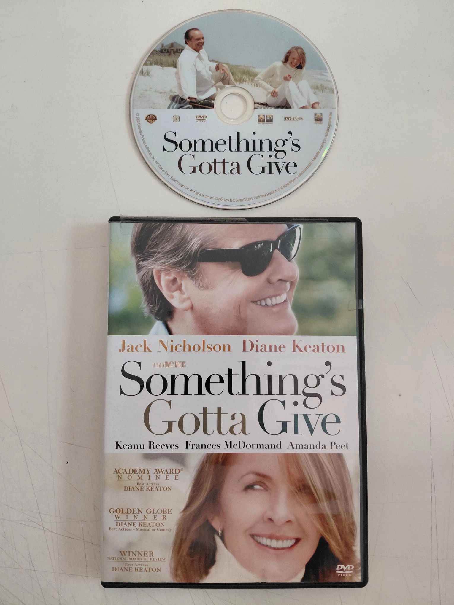 Aşkta Herşey Mümkün ( Something’s Gotta Give)  - DVD Film /1.Bölge - Türkçe altyazı yoktur-2.EL