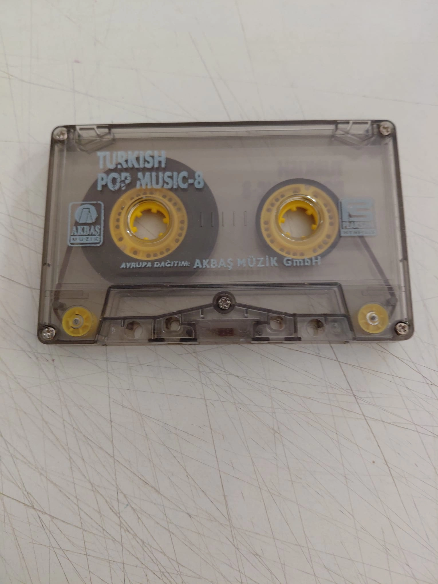 Turkish Pop Music 8  -   Almanya Basım Kaset/Akbaş - Kapaksız-2.el