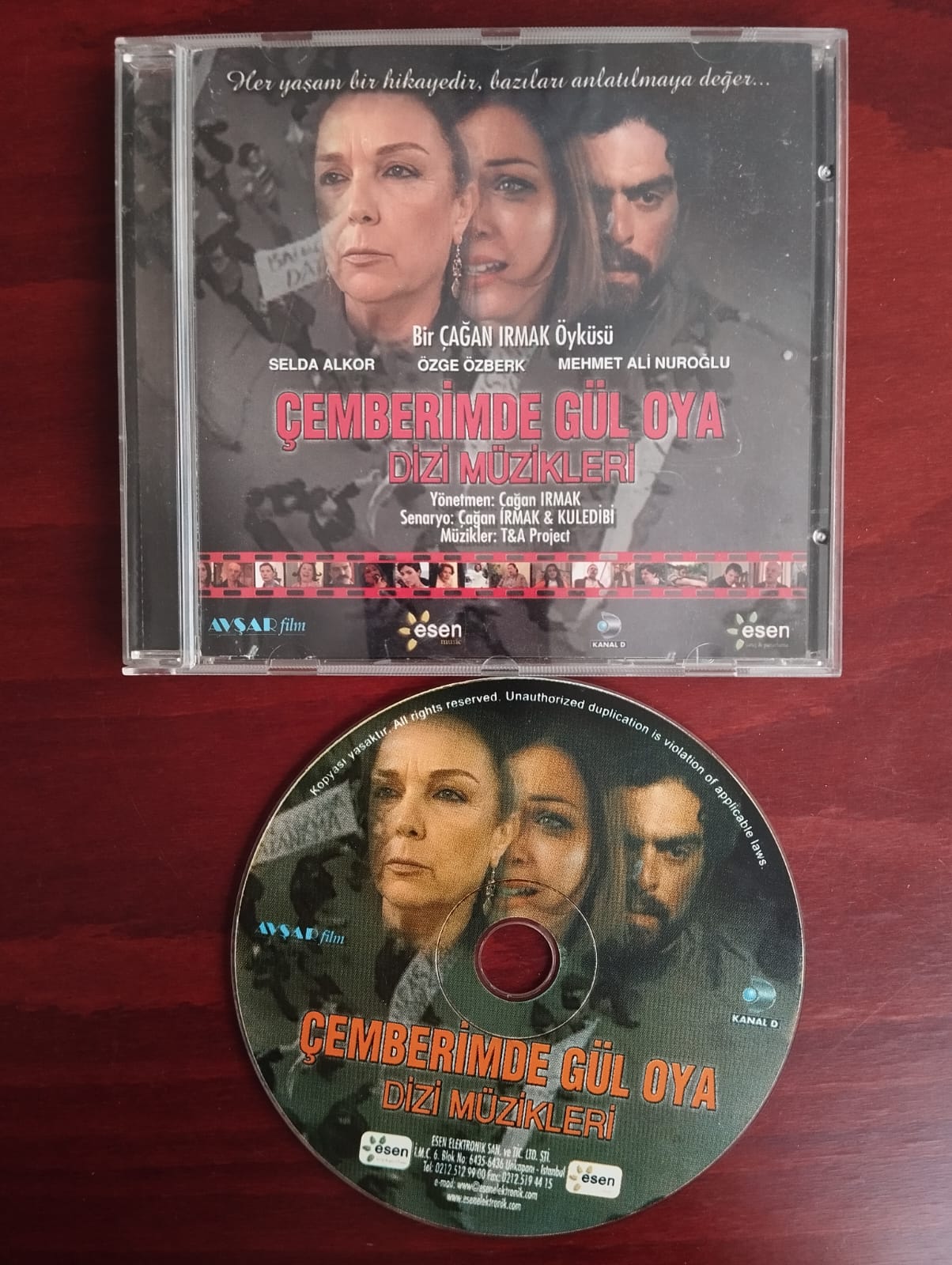 Çemberimde Gül Oya (Soundtrack)  -  2005 Türkiye  Basım  2. El CD Albüm