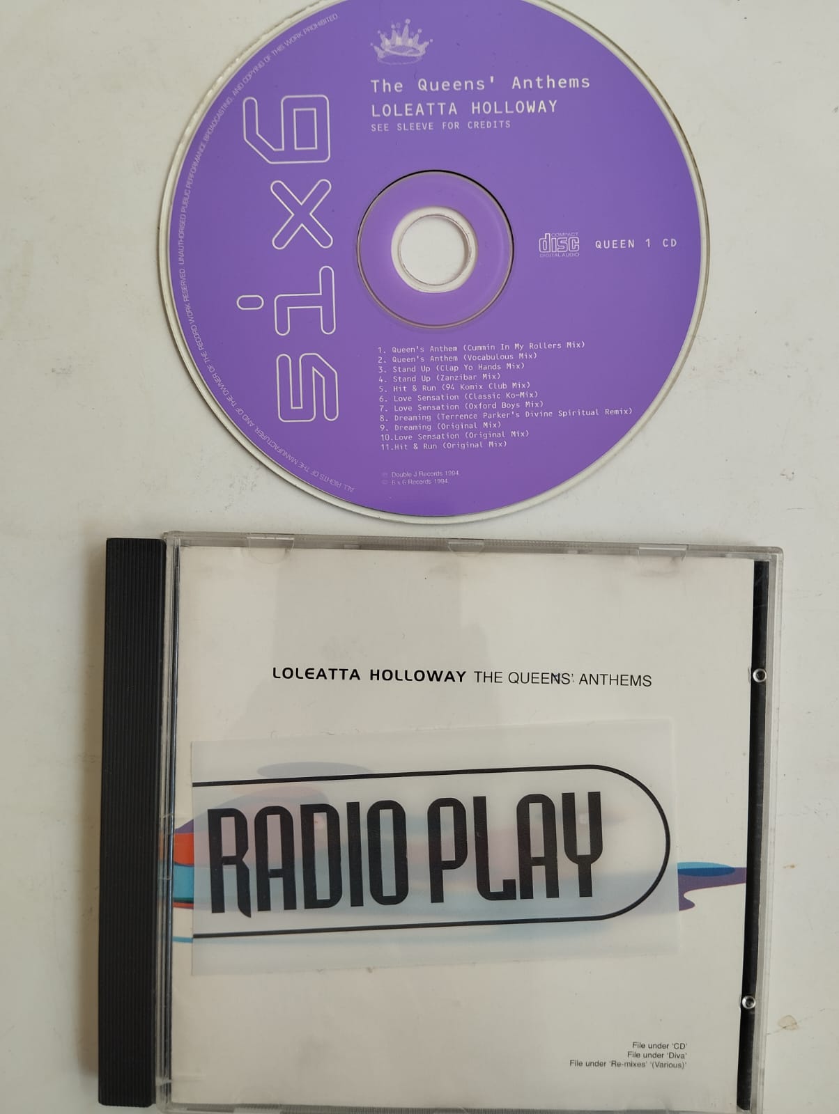 Loleatta Holloway – The Queens’ Anthems - 1995 İngiltere Basım - 2. El CD Albüm
