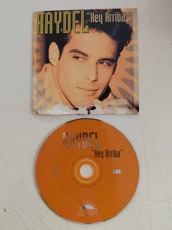 Raydel – Hey Arriba -  2000 Fransa Basım  CD, Single-2.el