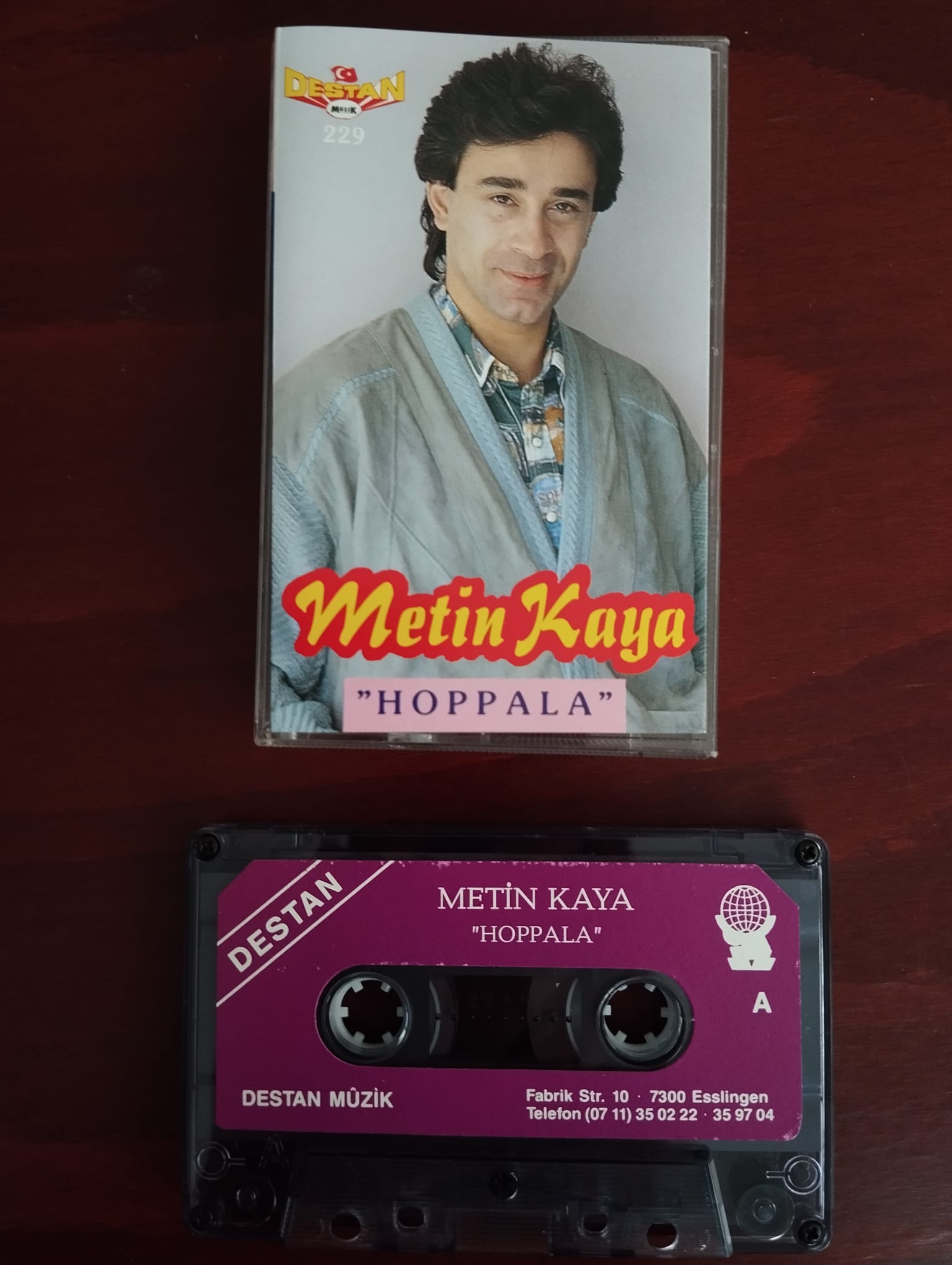 Metin Kaya – Hoppala - 1992 Almanya Basım Nadir Kaset / Destan Müzik-2.el