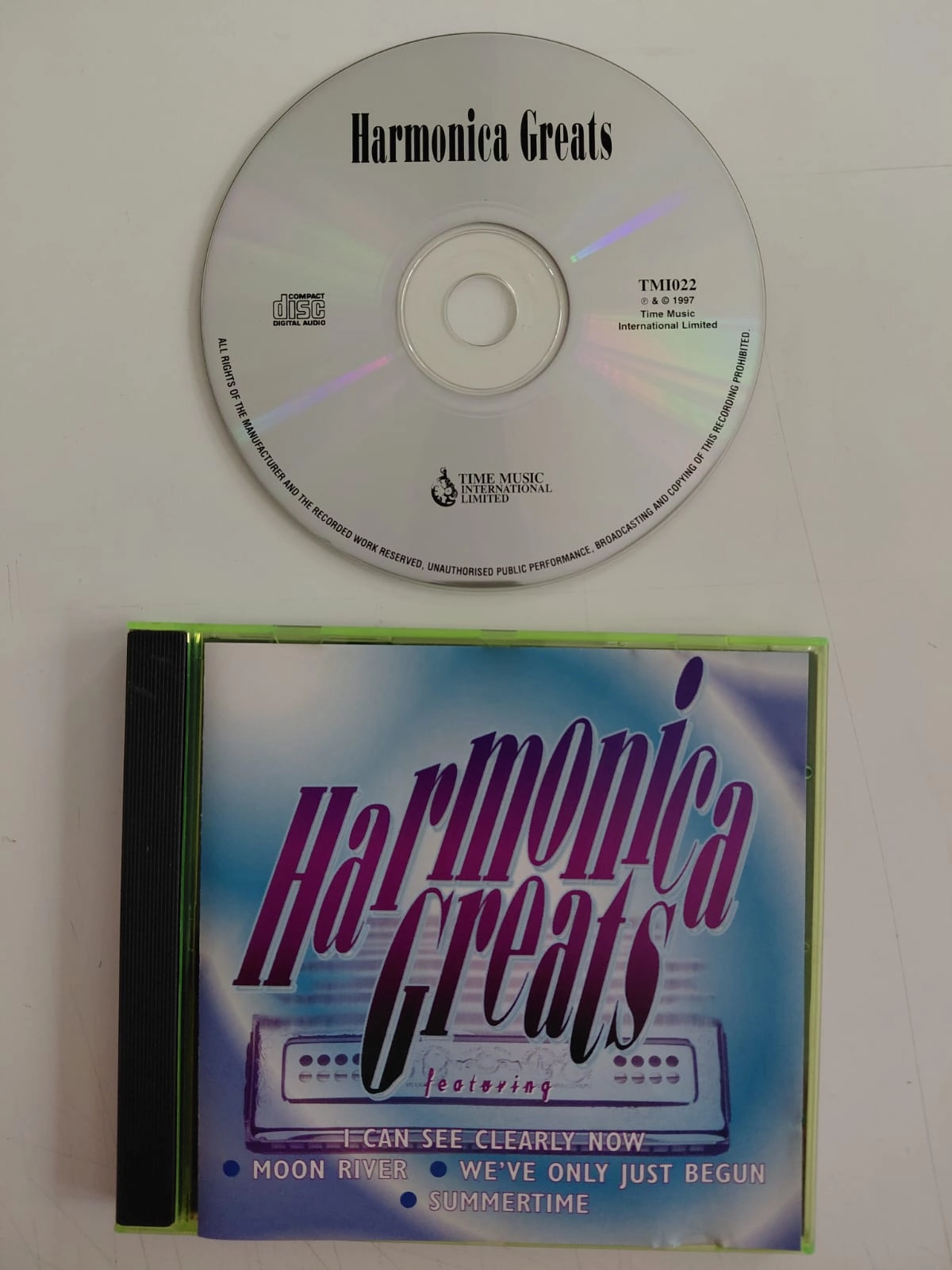 Harmonica Greats  - 1997 İngiltere Basım CD Albüm-2.el