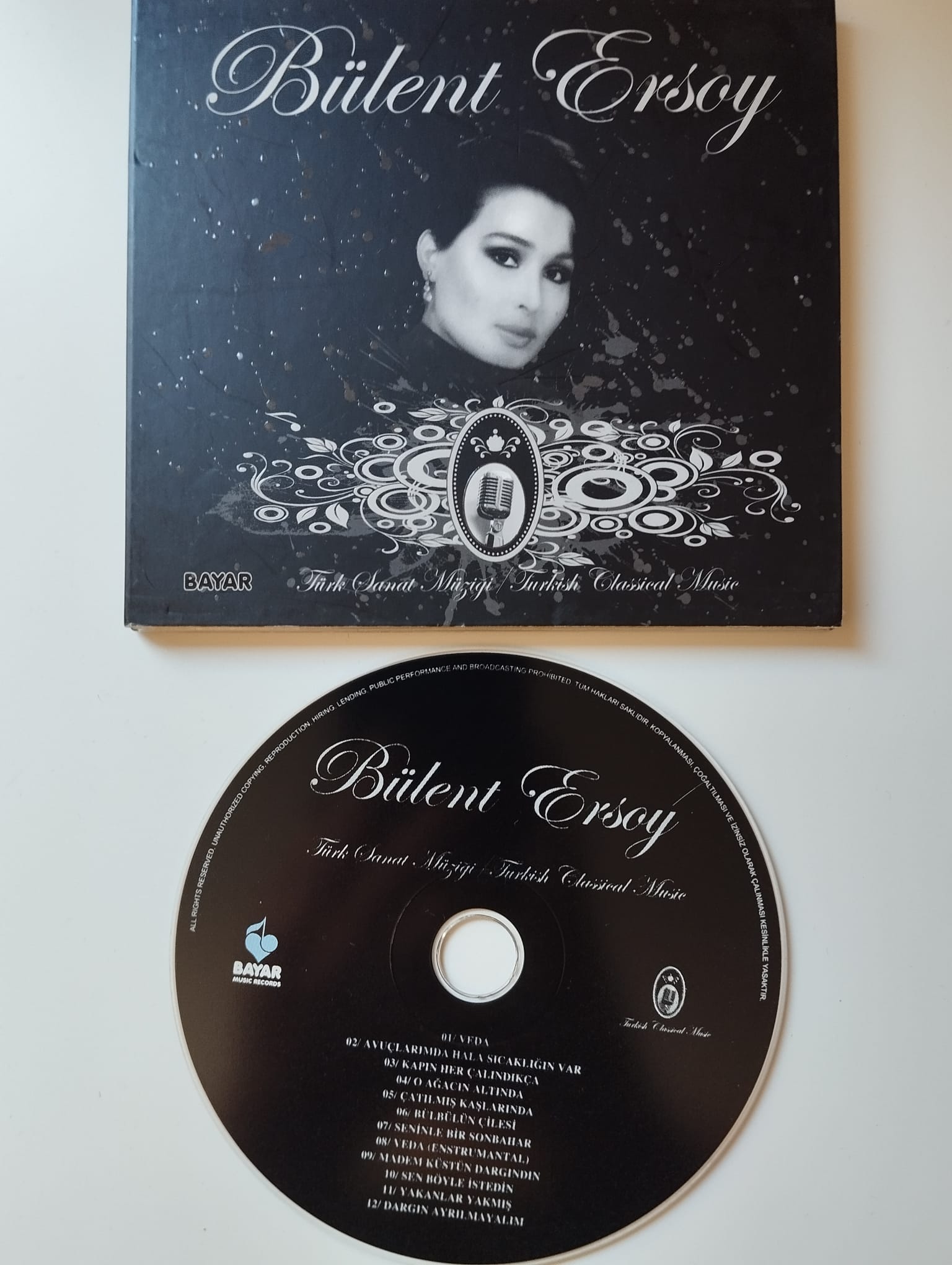 Bülent Ersoy – Türk Sanat Müziği - 2011 Türkiye Basım - 2. El CD Albüm