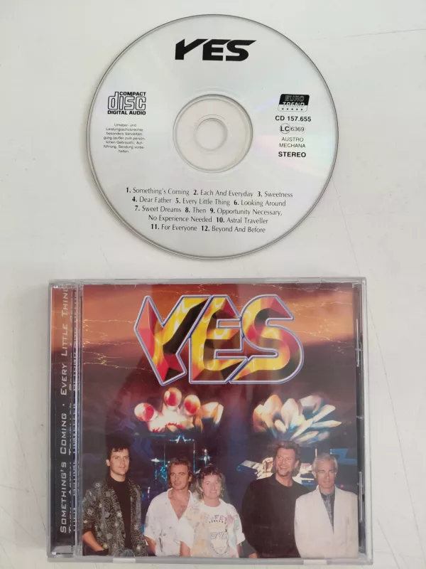 Yes  –  Yes -   Almanya  Basım - CD Albüm -2.el