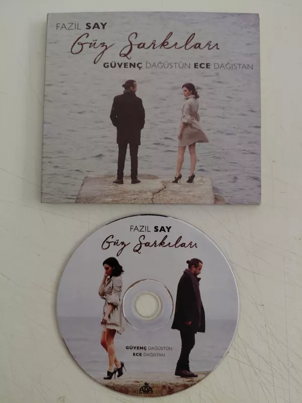 Fazıl Say, Güvenç Dağüstün, Ece Dağıstan – Güz Şarkıları  -  2017 Türkiye  Basım CD Albüm-2.el