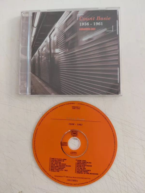 Count Basie – 1936-1961 - 2003 Fransa Basım CD Albüm-2.el