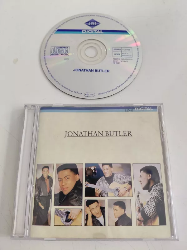 Jonathan Butler –  Jonathan Butler- 1987  Almanya Basım - CD Albüm-2.el