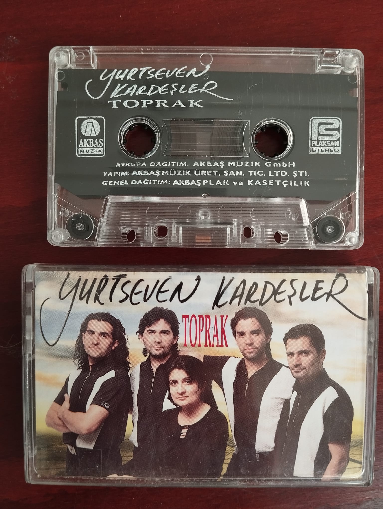 Yurtseven Kardeşler – Toprak - 1998 Almanya Basım Nadir Kaset -2.el