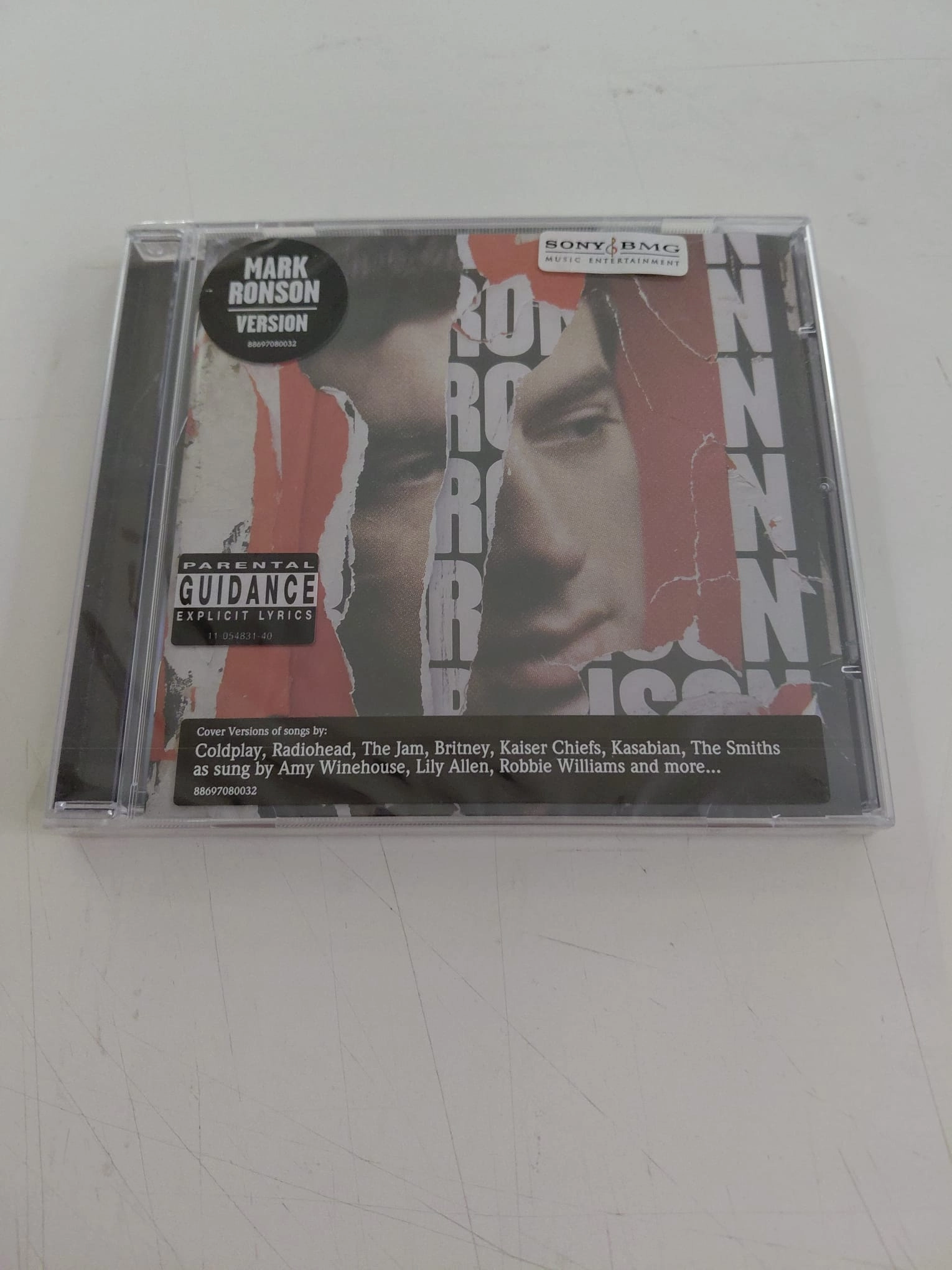 Mark Ronson – Version (Hip Hop) – 2007 İngiltere Basım - CD Albüm/Açılmamış Ambalajlı