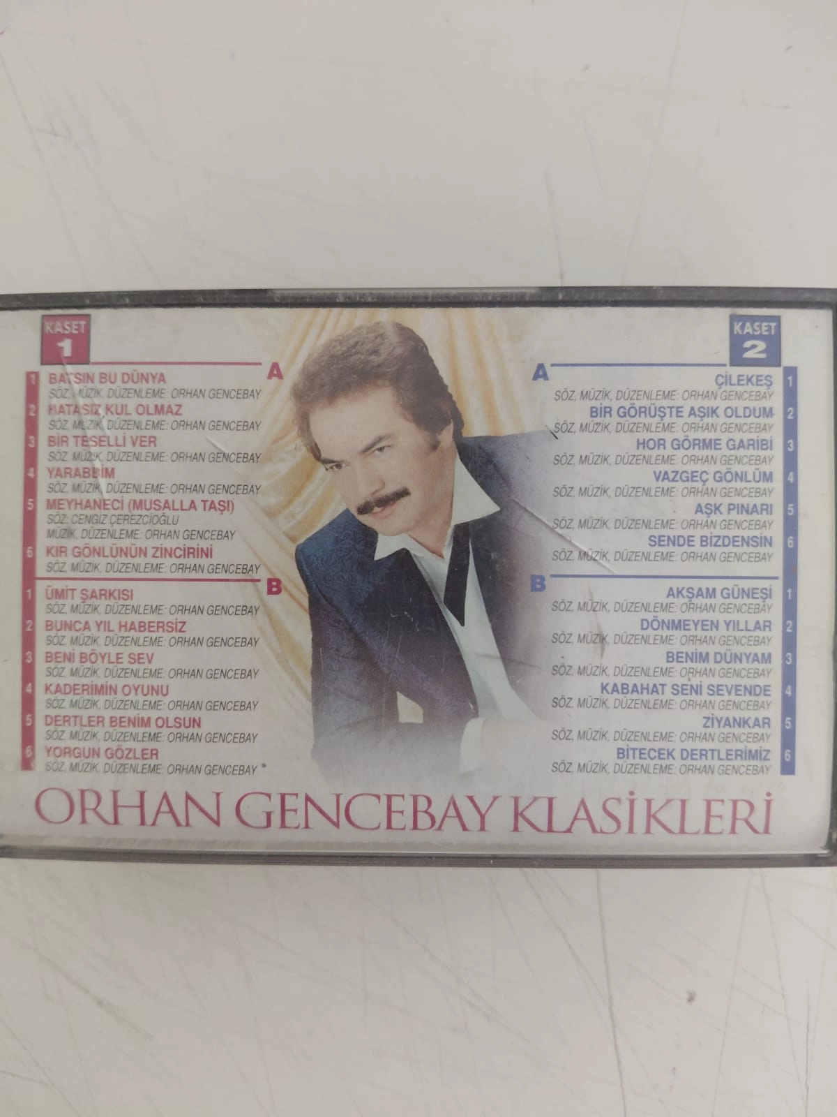 Orhan Gencebay ‎– Klasikleri:  (68’den... 83’e - İlk 15 Yıl) - 1998 Türkiye Basım 2x Kaset -2.el