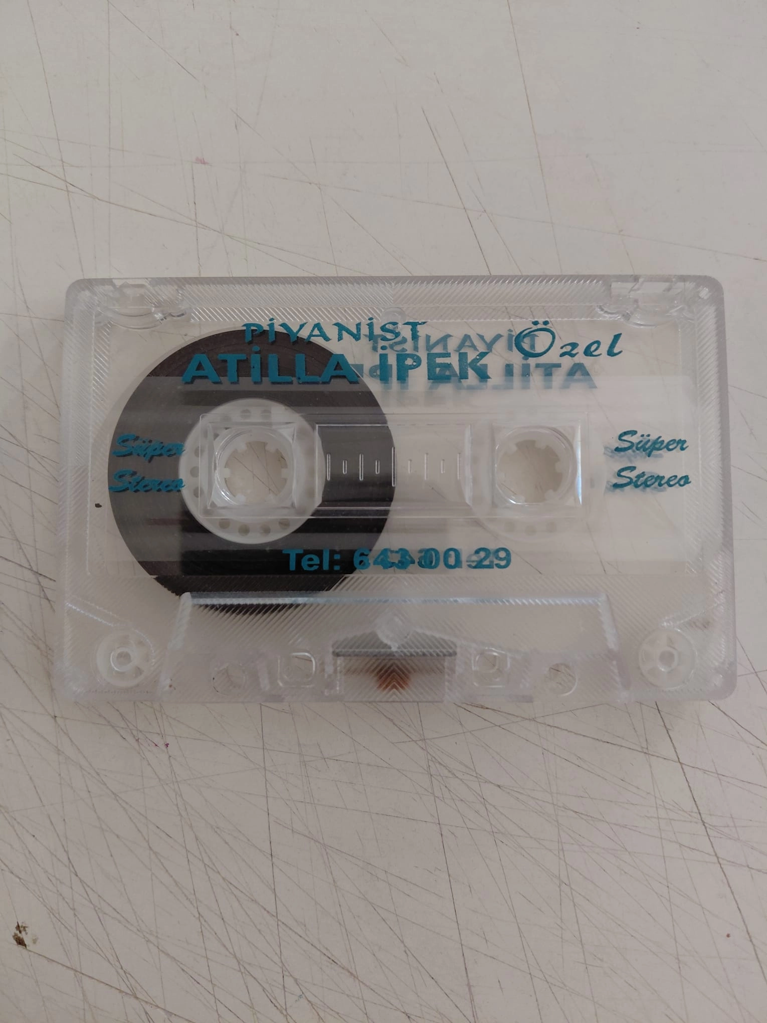 Piyanist Atilla İpek - Özel-   Almanya Basım Kaset/Akbaş - Kapaksız-2.el