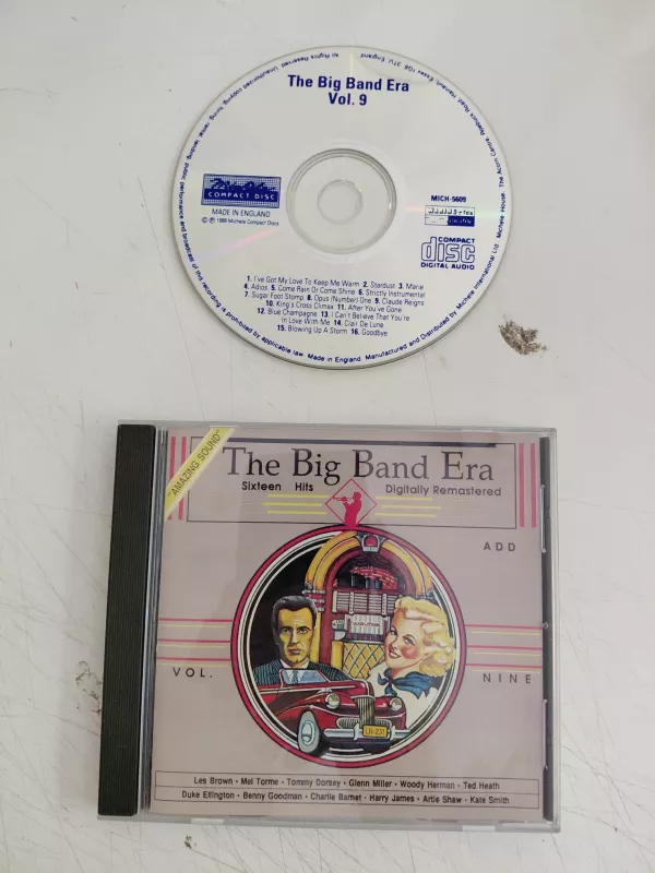 The Big Band Era Vol. 9 - 1987 İngiltere Basım CD Albüm-2.el
