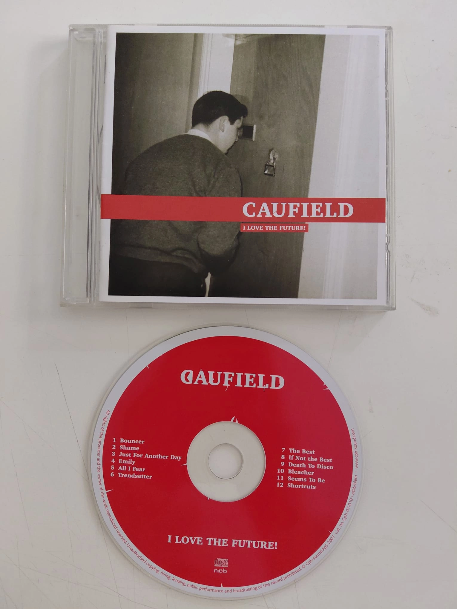 Caufield  – I Love The Future! – 2007 Danimarka Basım - CD Albüm-2.el