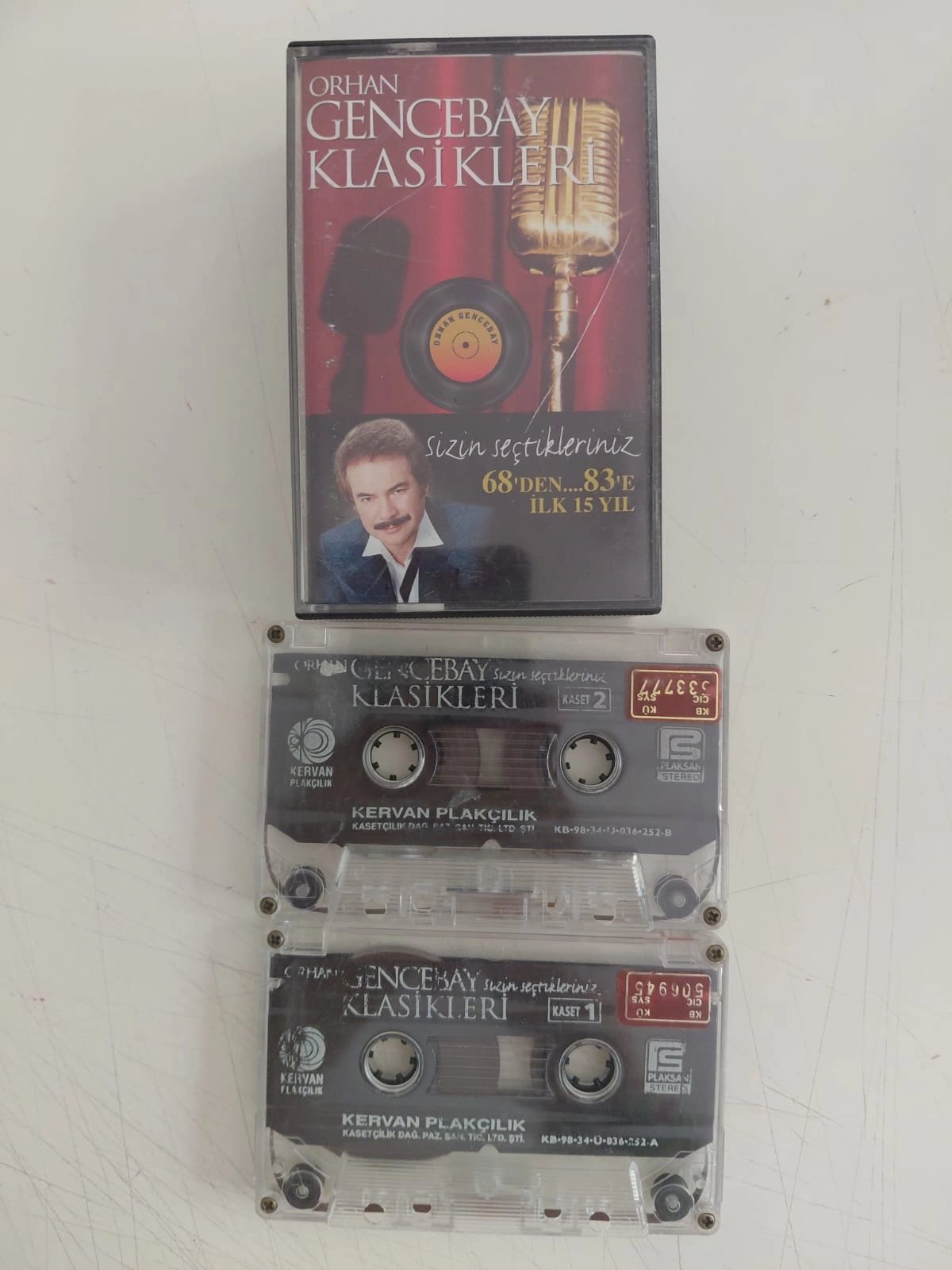 Orhan Gencebay ‎– Klasikleri:  (68’den... 83’e - İlk 15 Yıl) - 1998 Türkiye Basım 2x Kaset -2.el