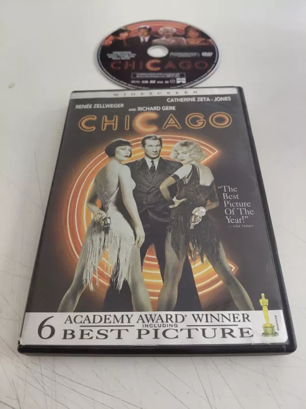 CHICCAGO  - Richard Gere - DVD Film / 1.Bölge - Türkçe altyazı yoktur-2.el