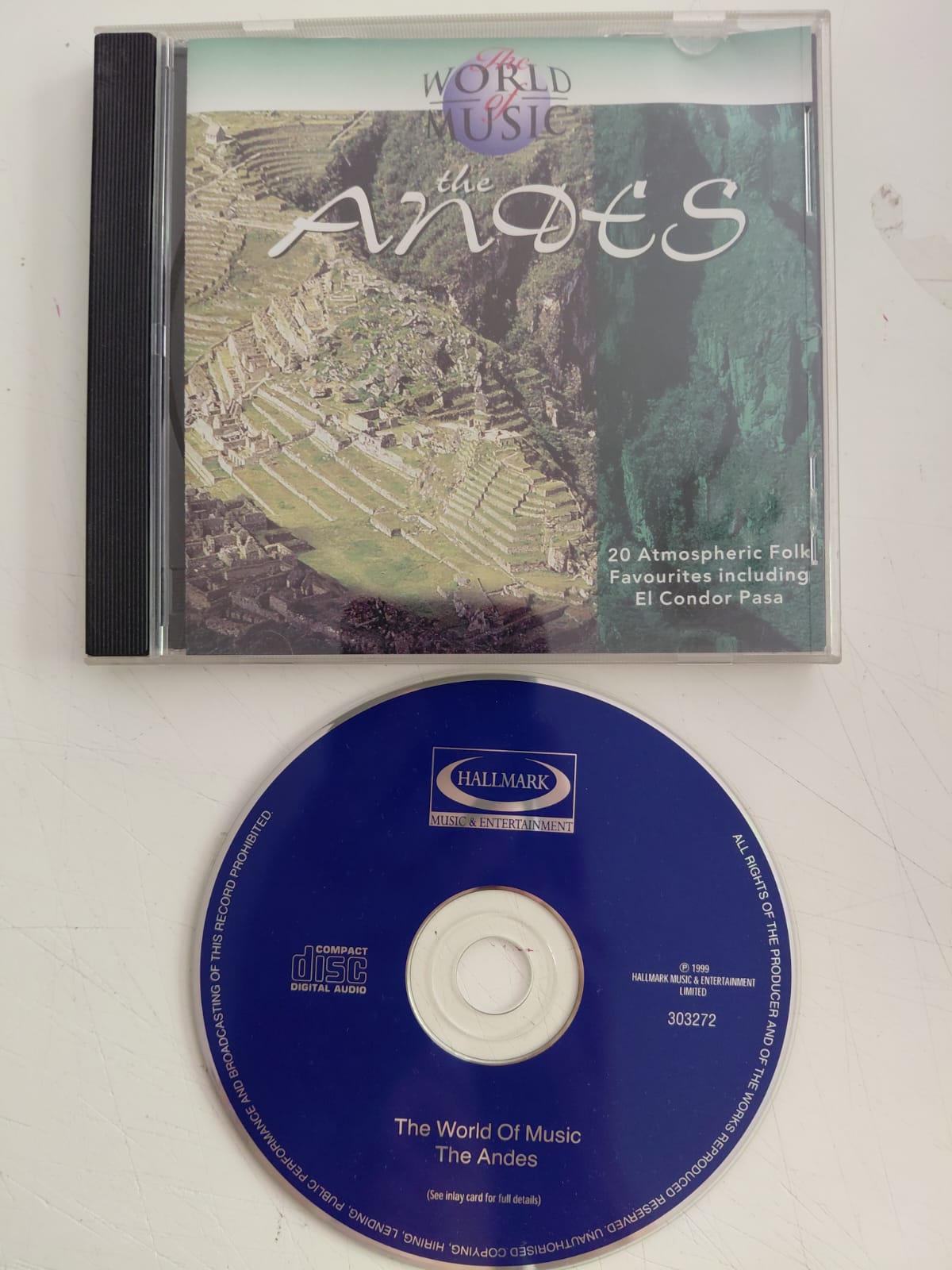 The Andes  - 1999 İngiltere Basım - CD Albüm-2.el