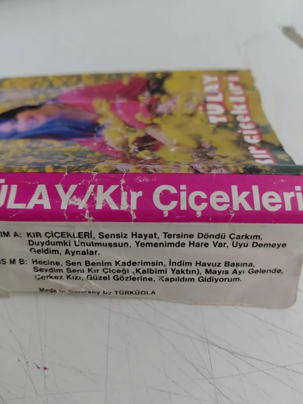 Tülay  – Kır Çiçekleri -  Almanya Basım  Kaset Albüm/Türküola-2.el
