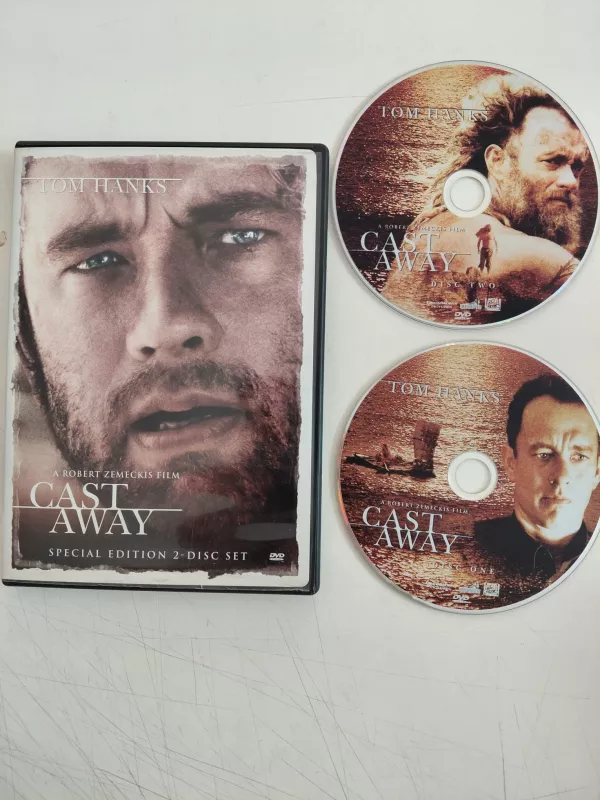 Yeni Hayat ( Cast Away) - 2xDVD Set /1.Bölge - Türkçe altyazı yoktur-2.el