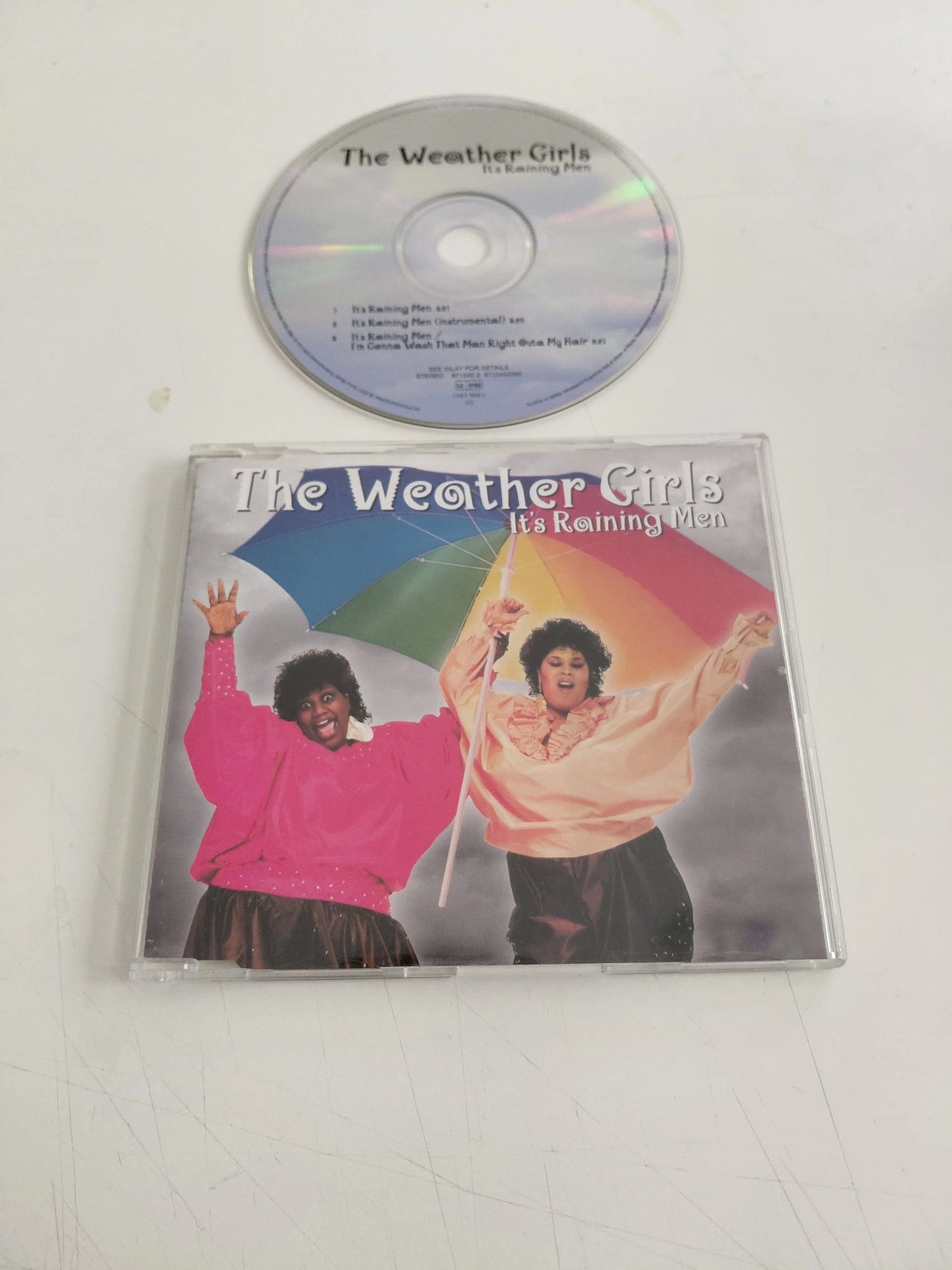 The Weather Girls  – It’s Raining Men - 2001  İngiltere Basım - CD, Single, Stereo-2.el