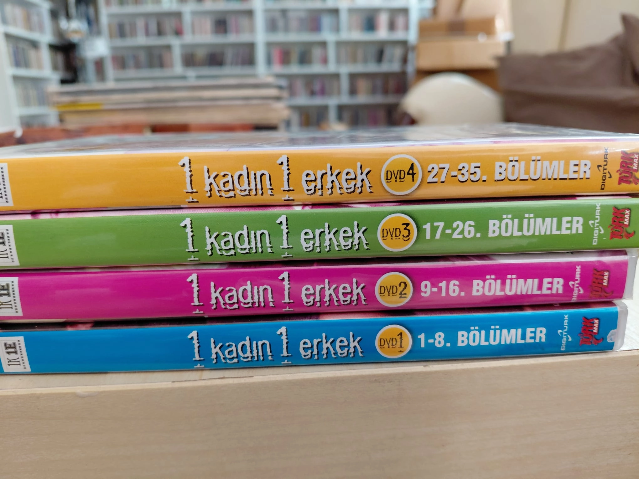 1 KADIN 1 ERKEK (1-35.  Bölümler) - DVD
