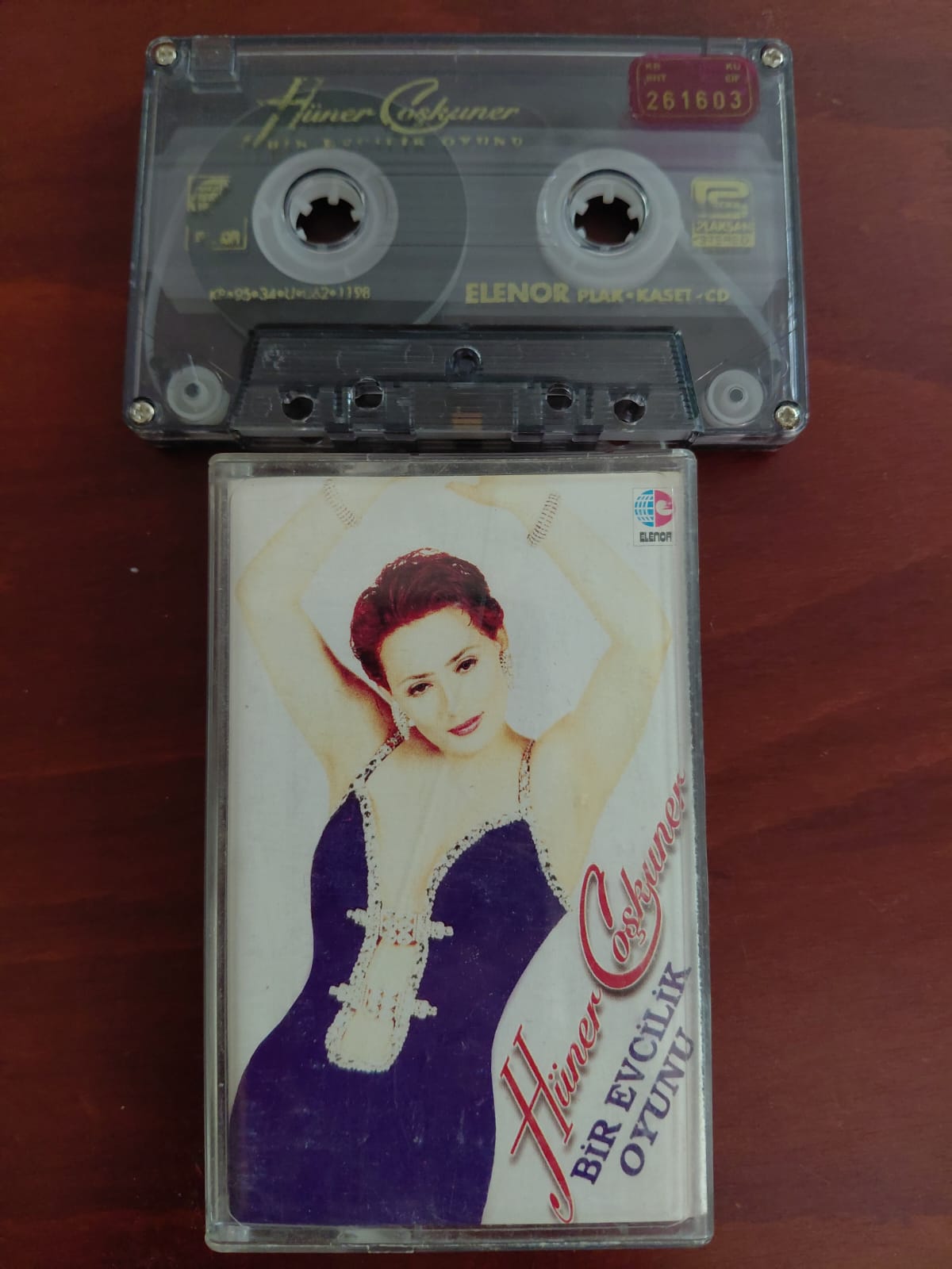 Hüner Coşkuner – Bir Evcilik Oyunu  - 1995 Türkiye Basım Kaset Albüm-2.el