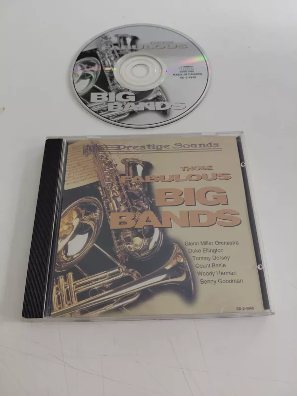 Those Fabulous Big Bands (Duke Ellington ,Glenn Miller...) - 1995 Kanada Basım - CD Albüm-2.el