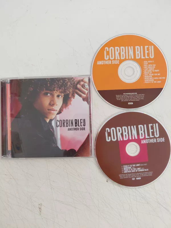 Corbin Bleu – Another Side - 2007 Amerika Basım CD+DVD-Video, Bonus-(Hip Hop)-2.el