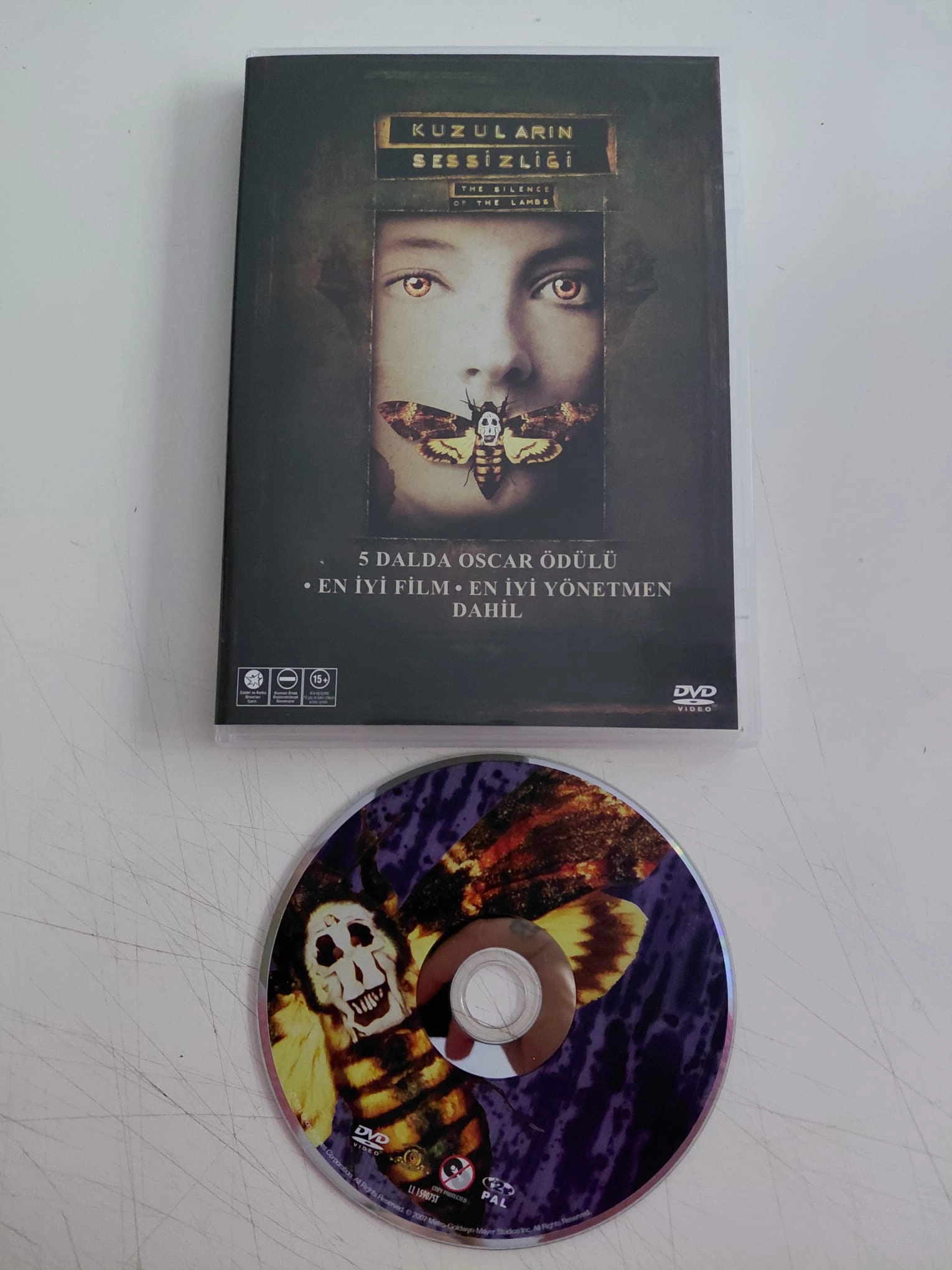 Kuzuların Sessizliği  ( The Silence of the Lambs ) -  DVD Film-2.el