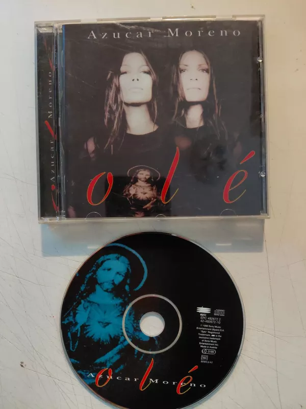 Azucar Moreno – Olé - 1998 İspanya Basım CD Albüm-2.el