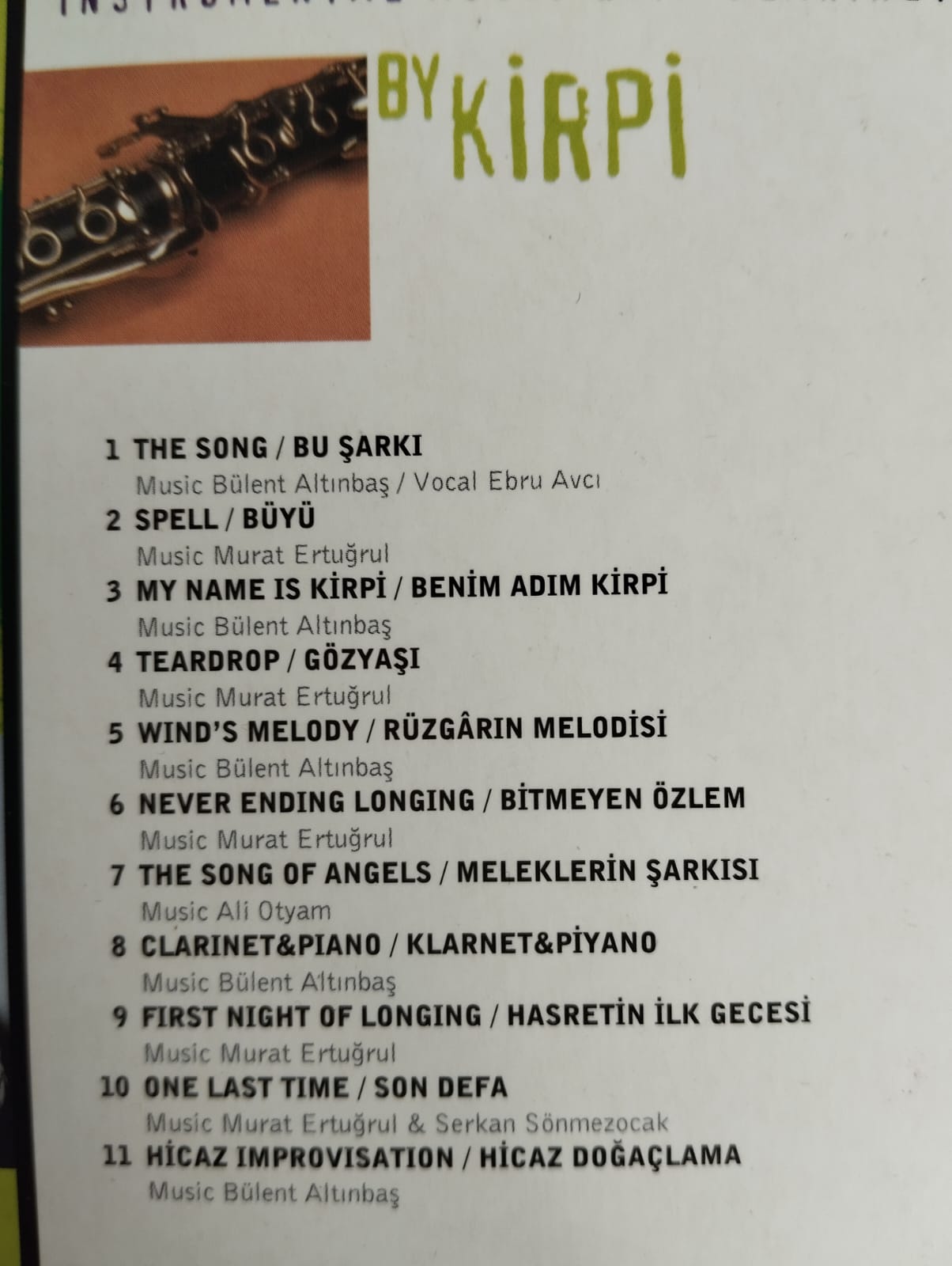 The Song - Bülent Altınbaş / Kirpi - Türkiye Basım - 2. El CD Albüm