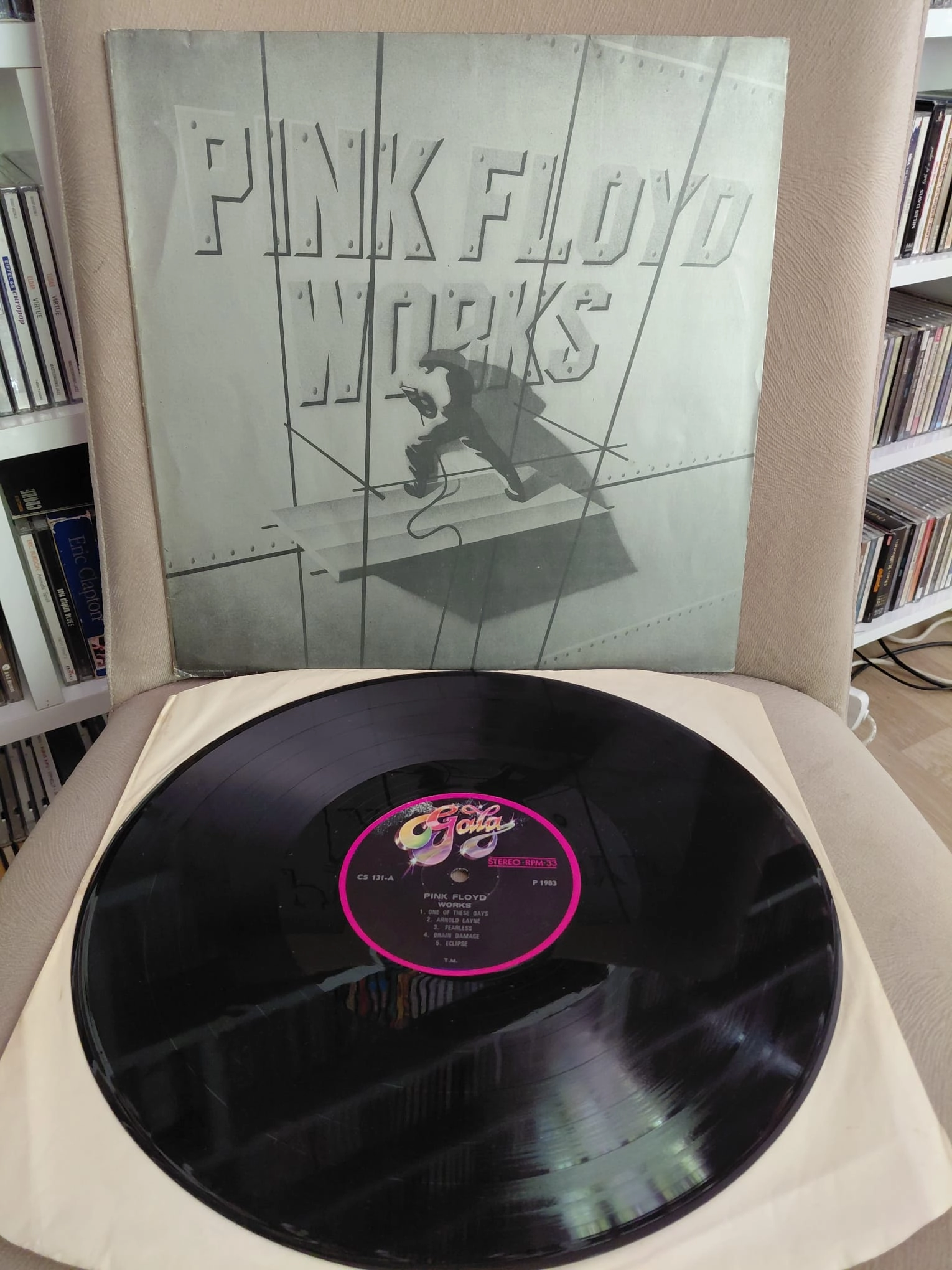 Pink Floyd – Works - 1983 Türkiye Basım Albüm - LP Plak-2.el