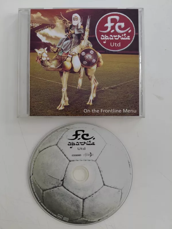 F.C. Apatride Utd  – On The Frontline Menu – 2006 Fransa Basım - CD Albüm-2.el