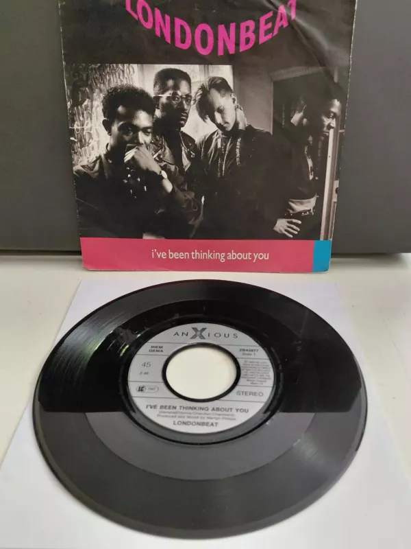 Londonbeat – I’ve Been Thinking About You - 1990 Almanya Basım 45’lik Plak-2.el