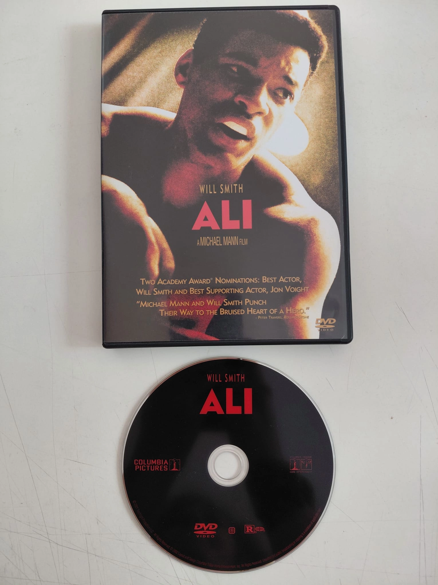 ALI -  WILL SMITH  - DVD Film ( 1.Bölge - Türkçe altyazı yoktur)-2.el