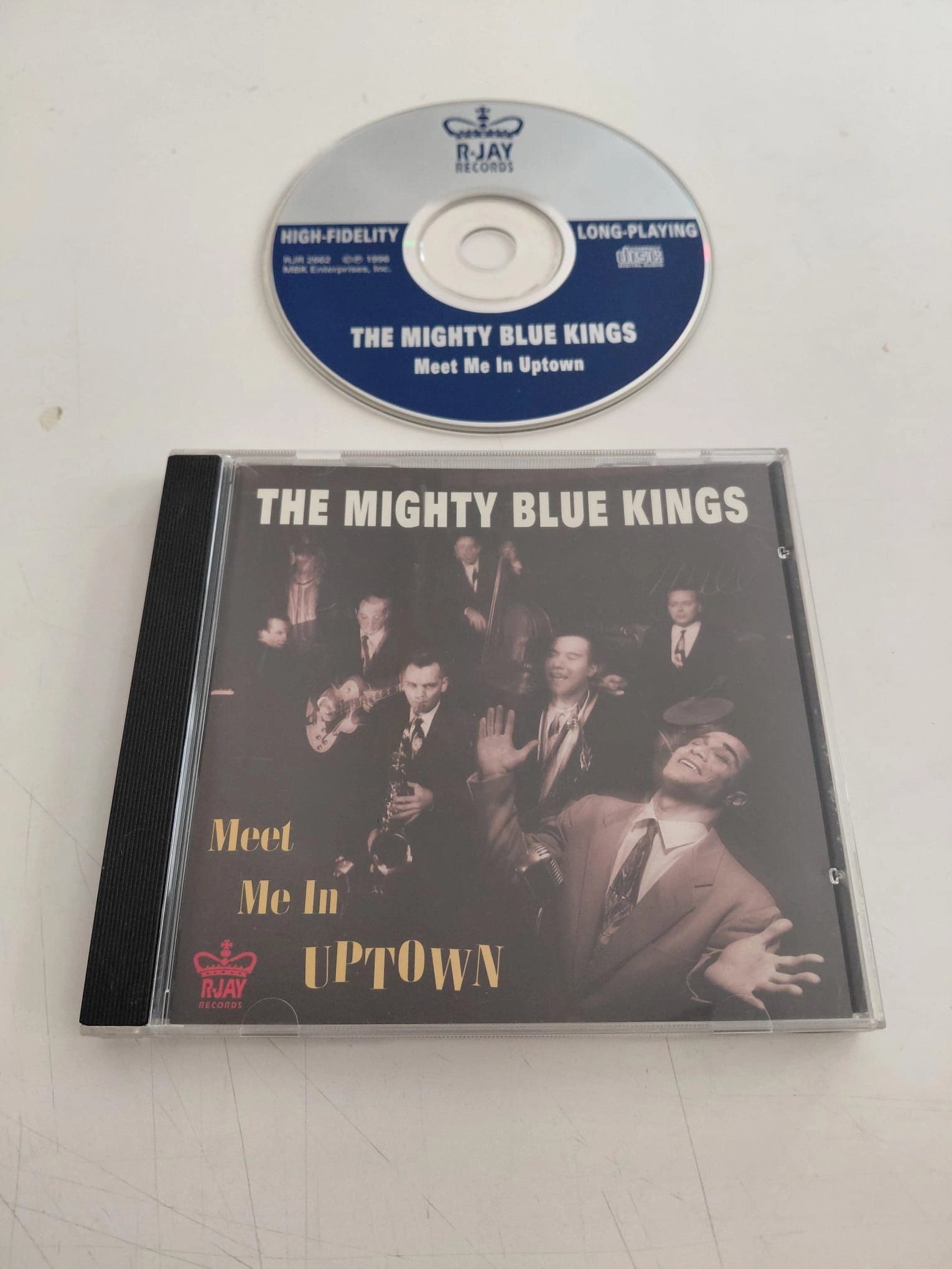 The Mighty Blue Kings – Meet Me In Uptown –  USA Basım - CD Albüm-2.el