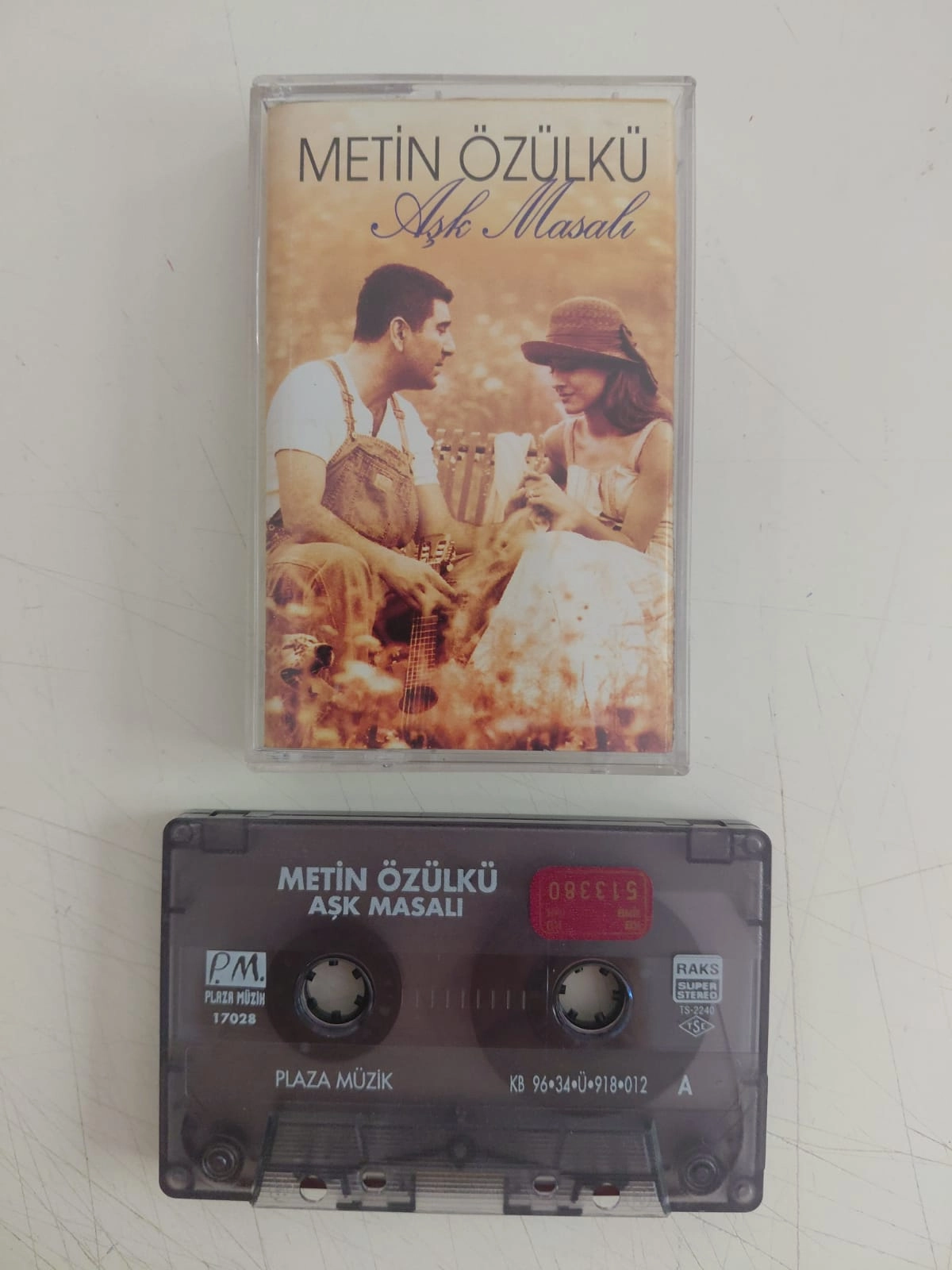 Metin Özülkü – Aşk Masalı - 1996 Türkiye Basım  Kaset Albüm-2.el