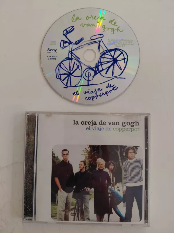 La Oreja De Van Gogh – El Viaje De Copperpot  – 2000 USA -  CD Albüm-2.el