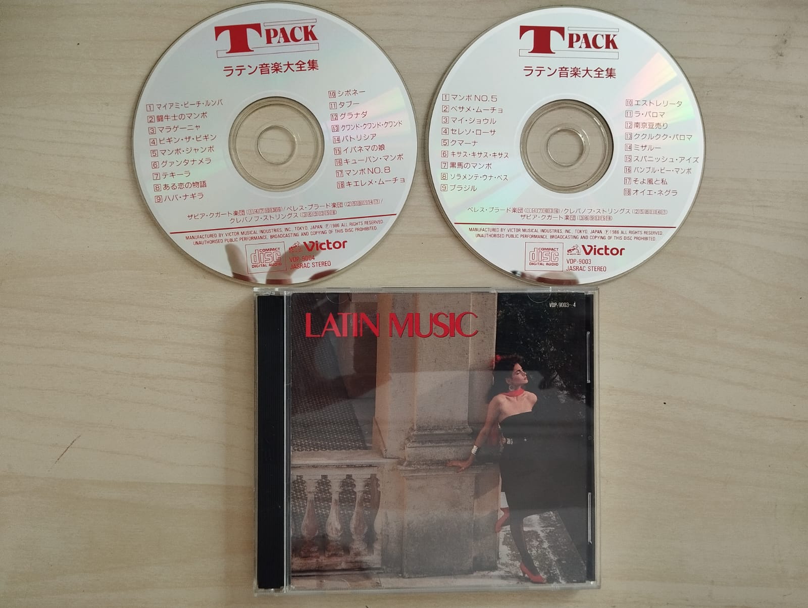 Latin Music  -  Japonya  Basım - 2xCD Albüm-2.EL