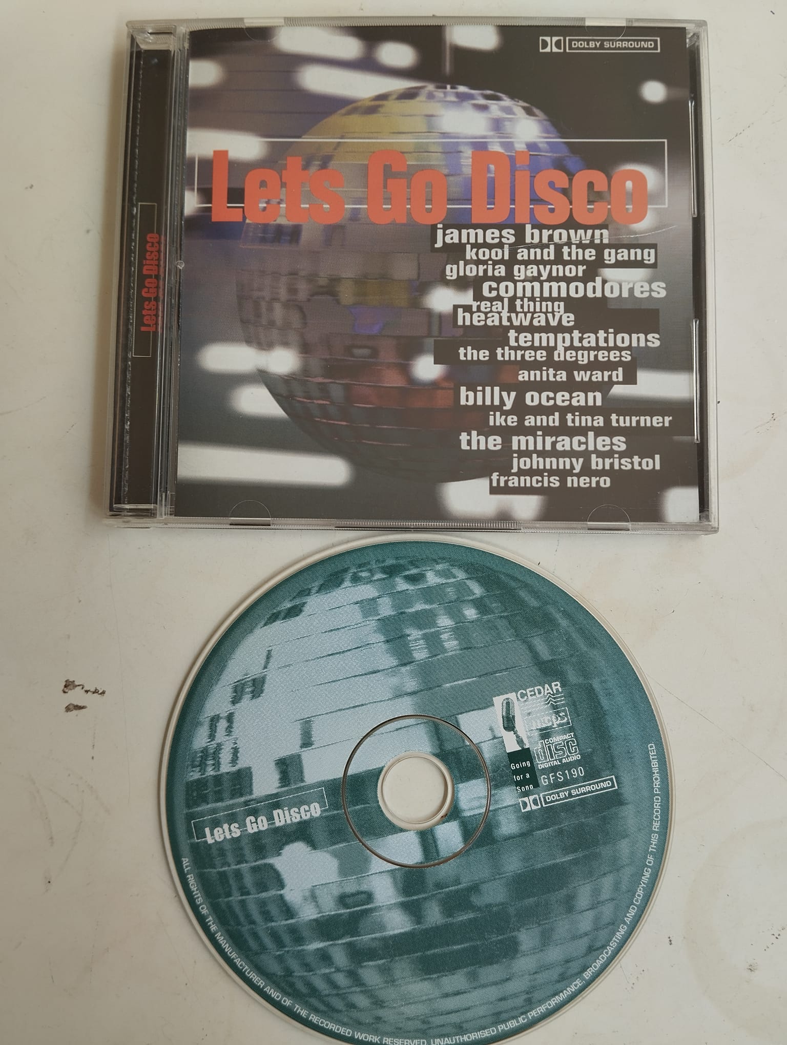 Lets Go Disco - Avrupa Basım - 2. El CD Albüm