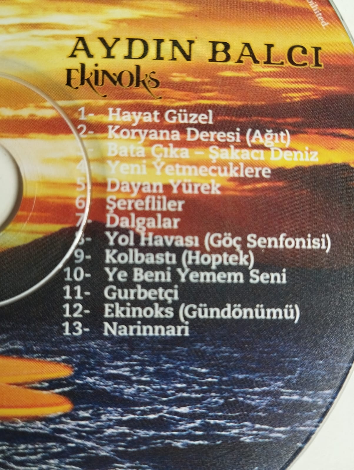 Aydın Balcı - Ekinoks - Türkiye Basım - 2. El CD Albüm
