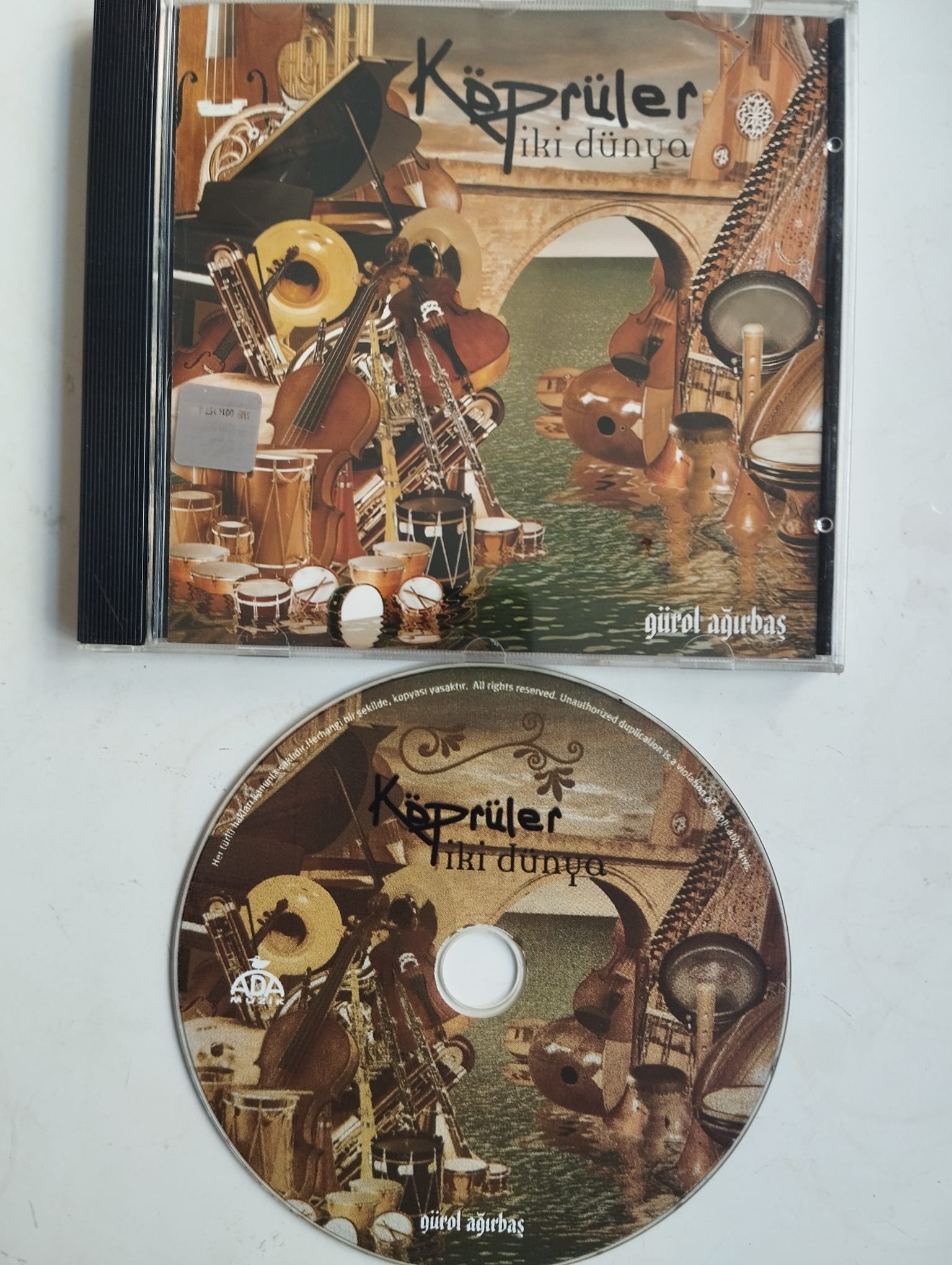 Gürol Ağırbaş – Köprüler • İki Dünya - Türkiye Basım - 2. El CD Albüm