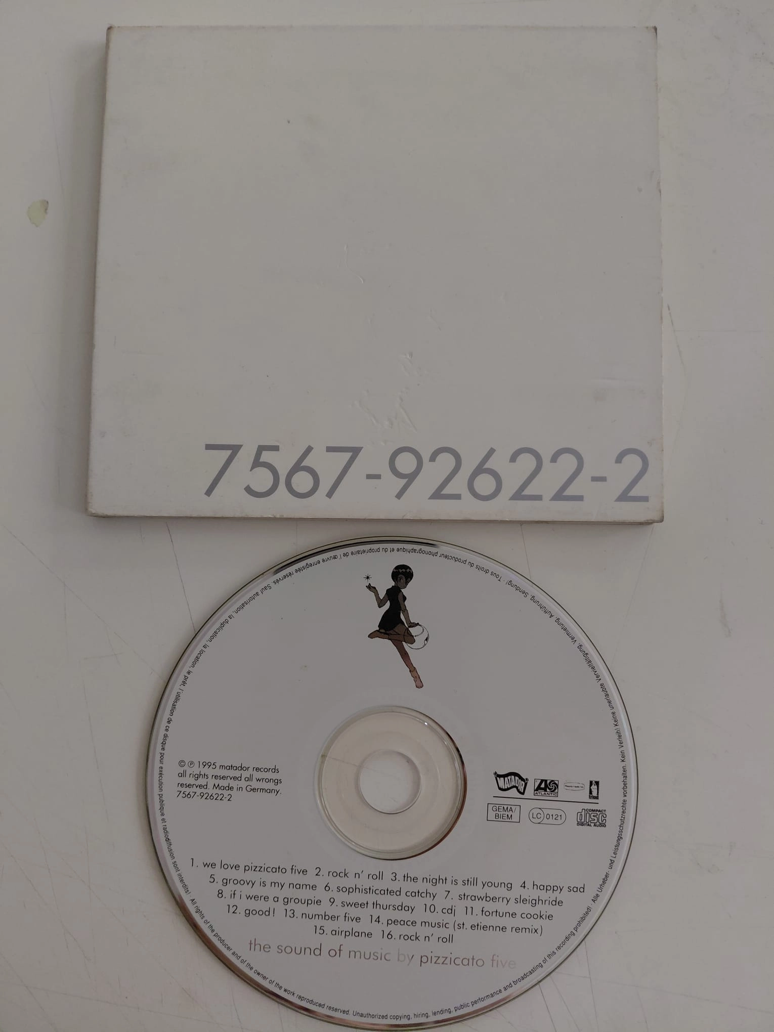 Pizzicato Five – The Sound Of Music  – 1995 Avrupa  Basım - CD Albüm-2.el