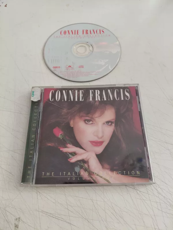 Connie Francis – The Italian Collection Volume One -  1997  Amerika Basım Albüm-2.el